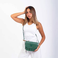 Goyard Belvedere PM Bag Green