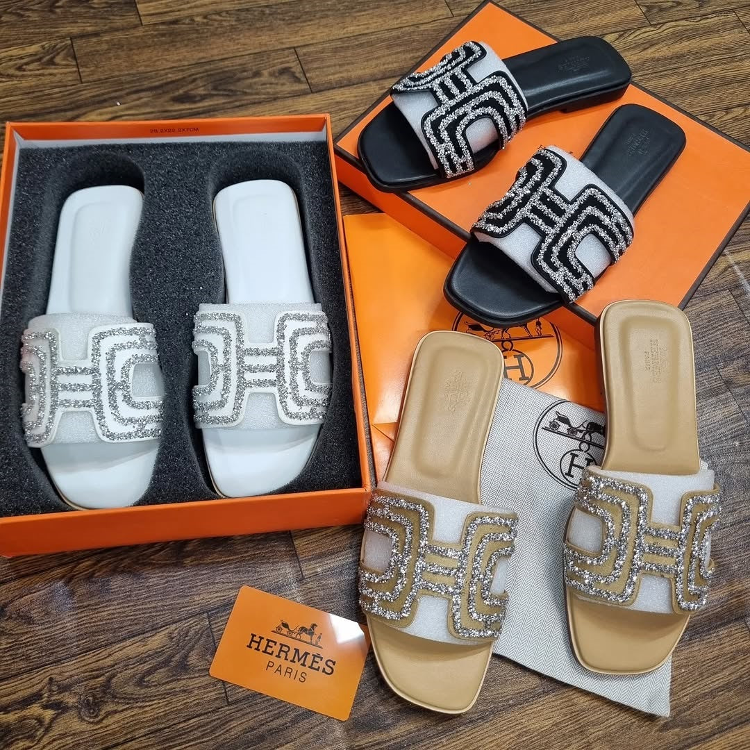 High Quality Imported Brand Logo Slipper