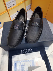 High Quality Imported Pure Leather Brand Logo Shoes