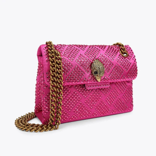 KURT GEIGER LONDON MINI CRYSTAL KENSINGTON BAG