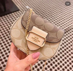 Coach Morgan Card Case On a Chain