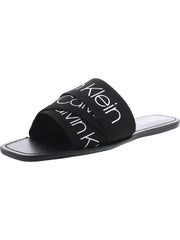 CK 'BAINY' LOGO SLIDES - BLACK