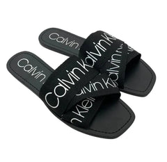 CK 'BAINY' LOGO SLIDES - BLACK