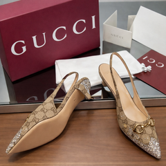 High Quality Imported Brand Logo Heels