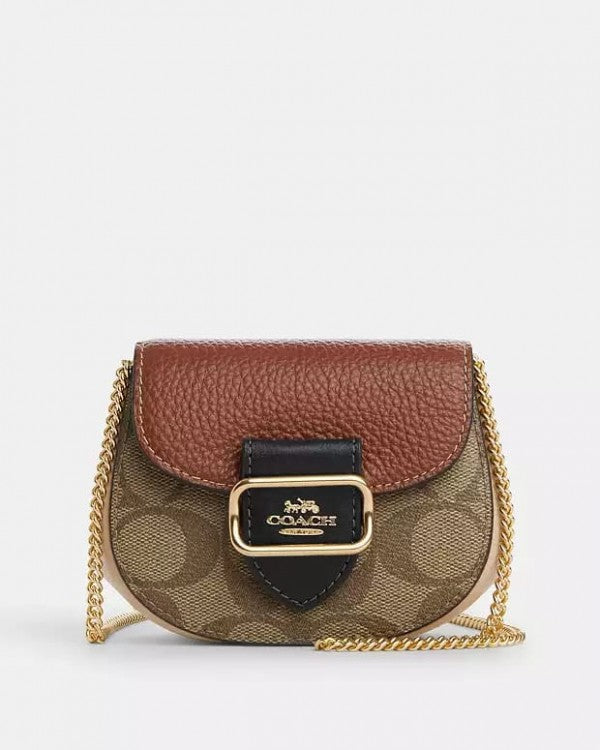 Coach Morgan Card Case On a Chain