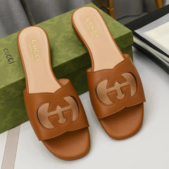 High Quality Imported Brand Logo Slipper