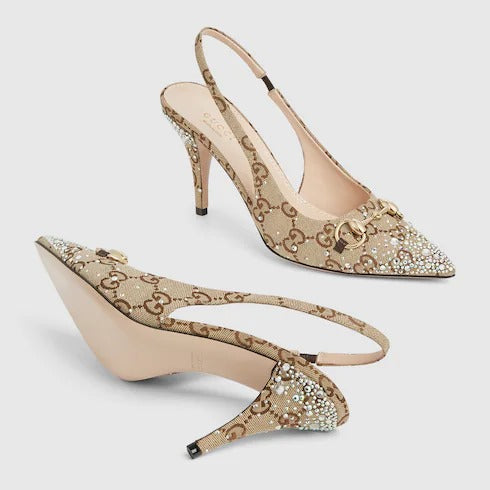 High Quality Imported Brand Logo Heels