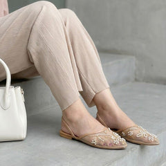 Elegant Beige  Mules