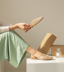 Elegant Beige  Mules