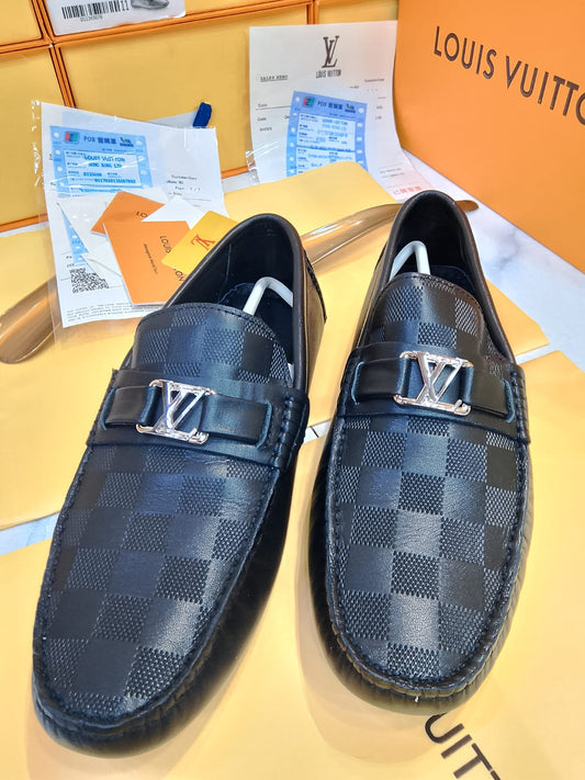 High Quality Imported Pure Leather Brand Logo Shoes