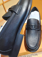 High Quality Imported Pure Leather Brand Logo Shoes