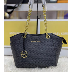 Michael Kors Jet Set Large Signature Logo Shoulder Bag