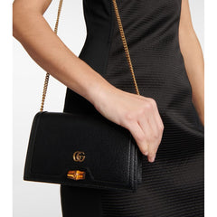 GUCCI DIANA MINI BAG WITH BAMBOO