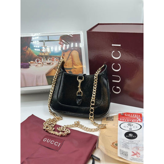 GUCCI Jackie Notte Mini Crossbody Bag