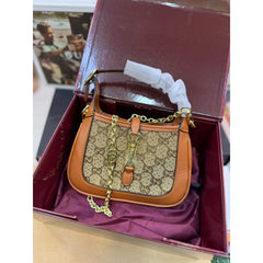 GUCCI Jackie 1961 Crystal GG Mini Shoulder Bag