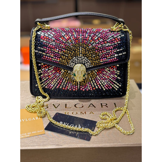 BVLGARI Serpenti Forever Day-to-Night Shoulder Bag
