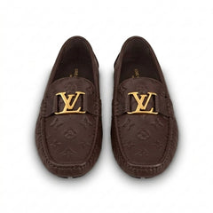 High Quality Imported Pure Leather Brand Logo Shoes