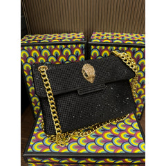 KURT GEIGER LONDON MINI CRYSTAL KENSINGTON BAG