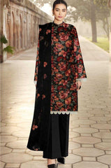 Bareeze 18 – 3 Piece Embroidered Karandi Dress