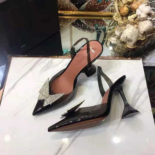 High Quality Imported Butterfly Design High Heels