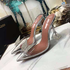 High Quality Imported Butterfly Design High Heels