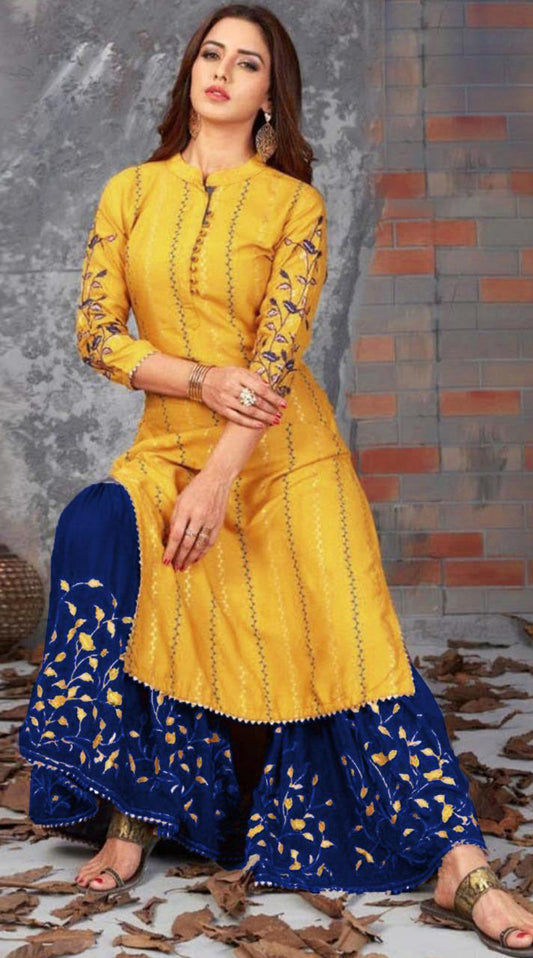 Rang Ja 20A - 2 Piece Embroidered Lawn Dress