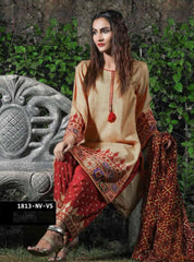 Posh 01 - 2 Piece Embroidered Lawn Dress