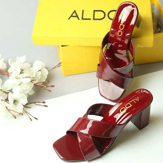 Designer Soft Brand Logo Heels