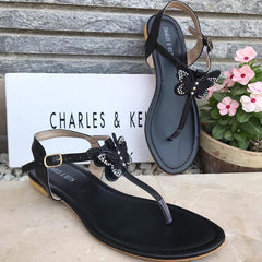 Brand Logo Soft Flat Slipper