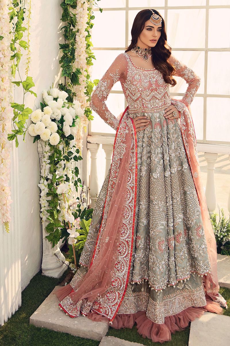 Ayesha Imran 02 - 3 Piece Net Dress with Net Dupatta