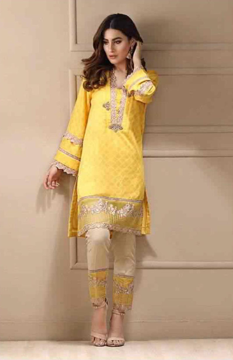Azure 03 - 2 Piece Embroidered Lawn Dress
