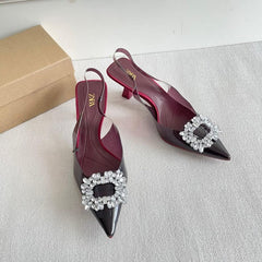 High Quality Imported Pointed Toe Heels