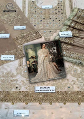Maria B. 164 - 3 Piece Net Dress with Net Embroidered Dupatta